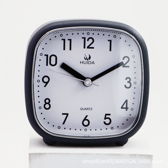 Children'S Alarm Clock For Waking Up, Learning, Teaching, Bedside Gift, Bedroom Student Alarm Clock, Large Silent Design With Time Display - Image 2